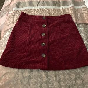 Velvet Skirt (Never worn) from (Chloe and Katie)